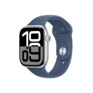 Apple Watch Serie 10 46mm AC/Silver SB/Denim M/L ITA MWWM3QL/A