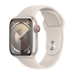 Apple Watch Serie 9 Cell 41mm Aluminium StarLight Sport Band StarLight S/M MRHN3QL/A