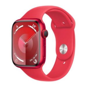 Apple Watch Serie 9 Cell 45mm Aluminium (PRODUCT)Red Sport Band (PRODUCT)Red M/L MRYG3QL/A