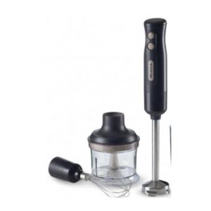 Ariete Frullatore ad Immersione 607 + Tritatutto Dark Grey 700w