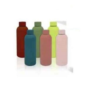 BOTTIGLIA TERMICA 500ML SOFT TOUCH - COLORI VIVACI - 1 PEZZO