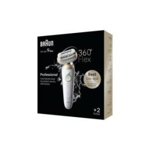 Braun Epilatore Elettrico Silk-épil 9 Flex SES9011 Bianco/Oro