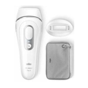 Braun Epilatore Elettrico Silk-Expert Pro 3 PL3020 Bianco/Grigio