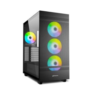 CASE GAMING REBEL C50 BLACK RGB ATX NERO NO ALIMENTATORE