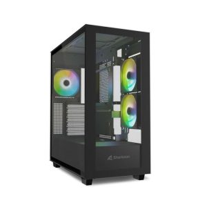 CASE GAMING REBEL C60 BLACK RGB ATX NERO NO ALIMENTATORE