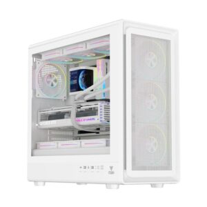 CASE GAMING TOWER MESHCORE 36W - NO ALIMENTATORE - ARGB FAN - BIANCO (ITGCAMC36W)