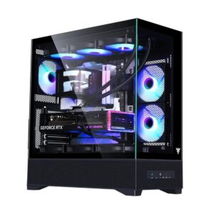 CASE GAMING TOWER SHOWBUI 37B - NO ALIMENTATORE - ARGB FAN - NERO (ITGCASB37B)