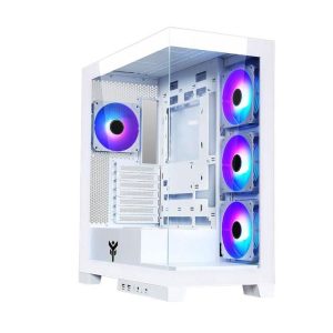 CASE GAMING TOWER SHOWBUI 45W - NO ALIMENTATORE - ARGB FAN - BIANCO (ITGCASB45W)