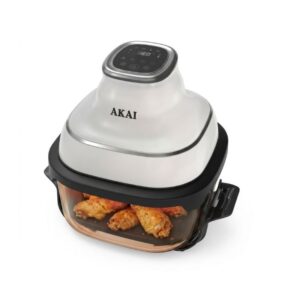 FRIGGITRICE AD ARIA AIR-GLASS/FRY-WH 4.2 LT 1500W CONTENITORE IN VETRO - BIANCO