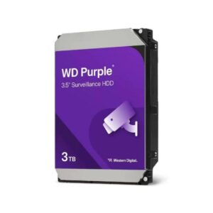 HARD DISK PURPLE 3 TB SATA 3 3.5" (WD34PURZ)