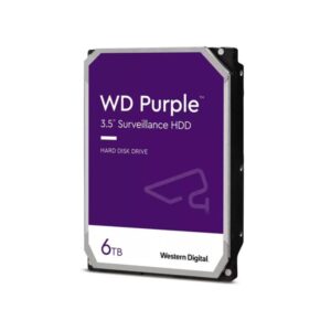 HARD DISK PURPLE 6 TB SATA 3 3.5" (WD64PURZ)
