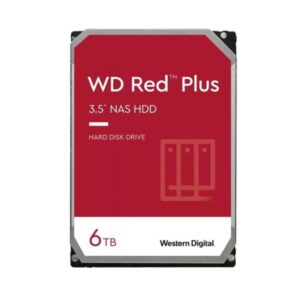 HARD DISK RED PLUS 6 TB SATA 3 3.5" NAS (WD60EFPX)