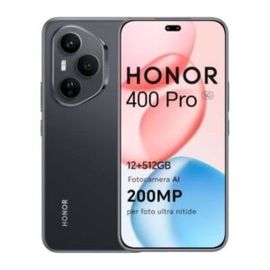Honor 400 Pro 12+512GB 6.7"5G Midnight Black DS ITA