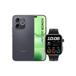Honor 600 Lite 8+256GB 6.6"5G Velvet Black DS + Watch 2i ITA