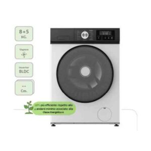 LAVATRICE LAVASCIUGA AQUA805012K-W CAPACITA' 8+5 KG CENTRIFUGA 1200 GIRI