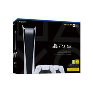 PS5 Console 825GB Digital Ed. White + 2 DualSense