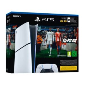 PS5 Console 825GB Digital Edition E Chassis White + FC 26 ITA