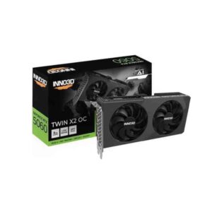 SCHEDA VIDEO GEFORCE RTX 5060 8 GB TWIN X2 OC GDDR7 (N50602-08D7X-195071N)