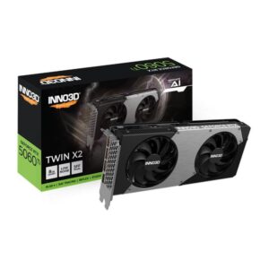SCHEDA VIDEO GEFORCE RTX 5060 TI 8 GB TWIN X2 GDDR7 (N506T2-08D7-193075N)