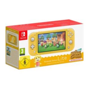 Switch lite Console Animal Crossing Yellow