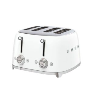 TOSTAPANE TSF03WHEU - 4x SLOT - ESTETICA 50'S STYLE - BIANCO LUCIDO