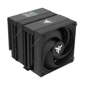 VENTOLA DISSIPATORE AD ARIA ICY-6HAT SKT UNIVERSALE 12CM NERO