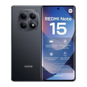 Xiaomi Redmi Note 15 8+256GB 6.77" NFC Black DS EU