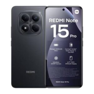 Xiaomi Redmi Note 15 Pro 8+256GB 6.77" Black EU